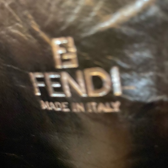 FENDI black pony boots with incredible beading - Picture 8 of 12